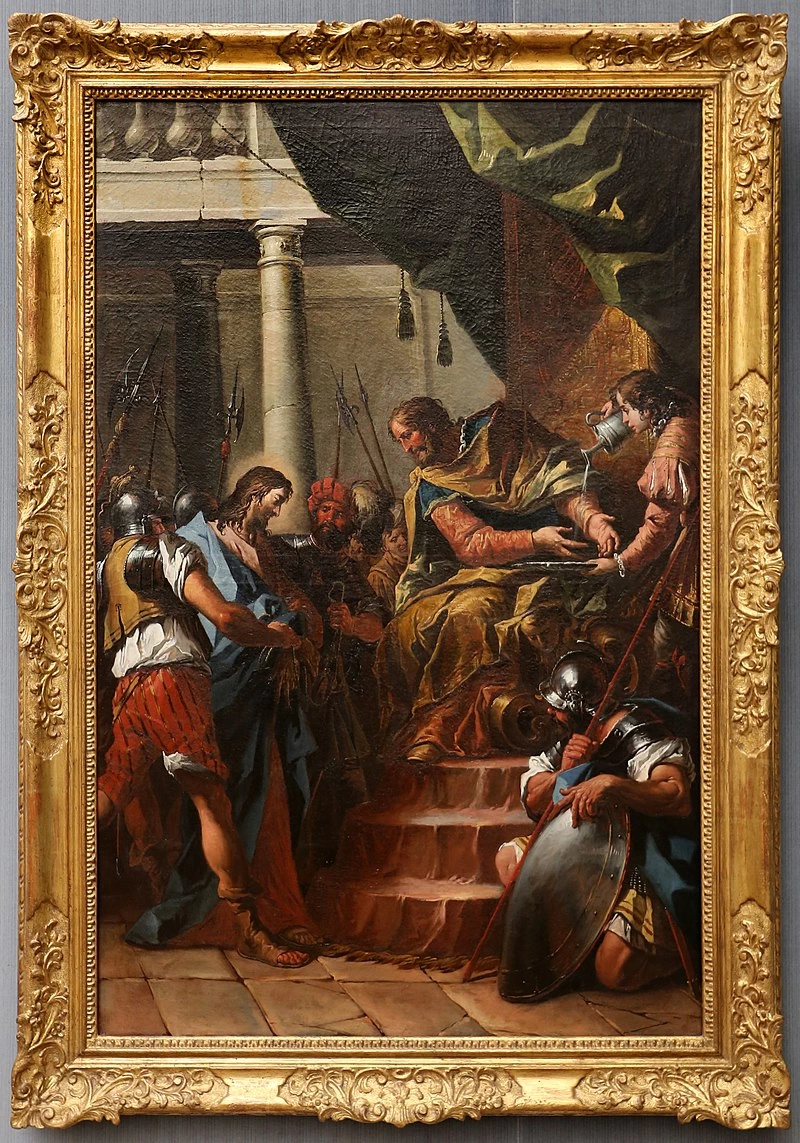 Cristo davanti a Pilato